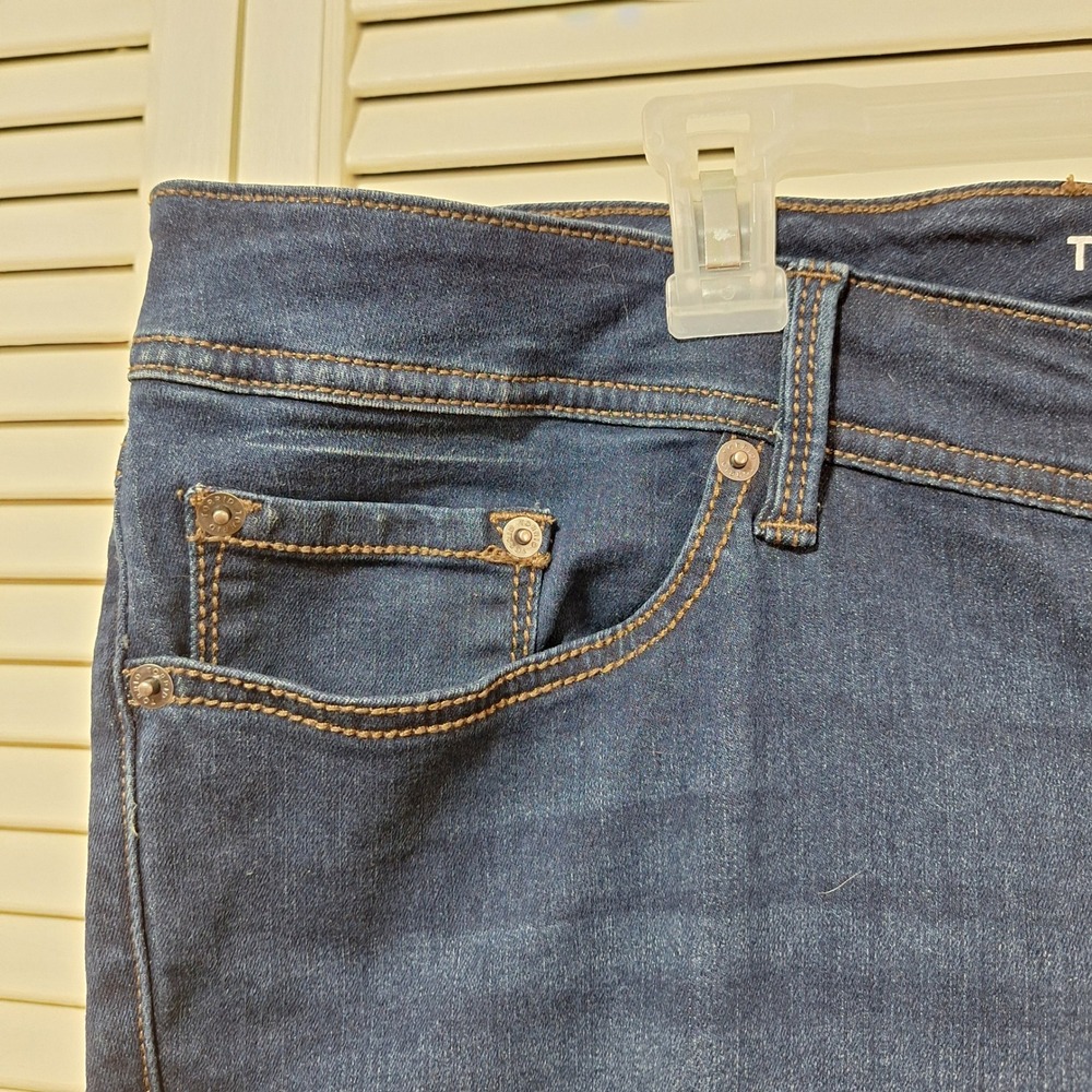 Torrid Luxe Slim Boot Super Stretch Jeans Dark Wash Blue Plus Size Denim - Picture 5 of 13